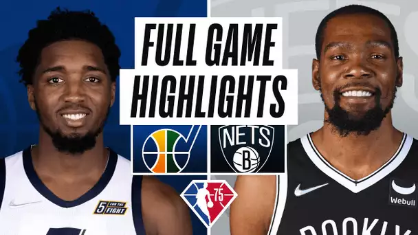 JAZZ at NETS | FULL GAME HIGHLIGHTS | March 21, 2022