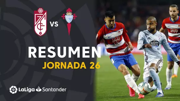 Resumen de Granada CF vs RC Celta (0-0)