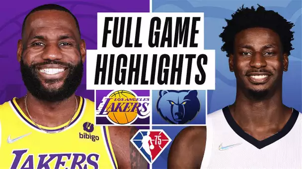 LAKERS at GRIZZLIES | FULL GAME HIGHLIGHTS | December 9, 2021