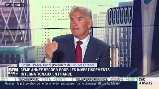 Pascal Cagni (Business France): 3ème année record pour les investissements internationaux en France