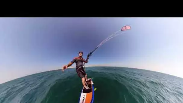 Ride in 360 : le kite-foil