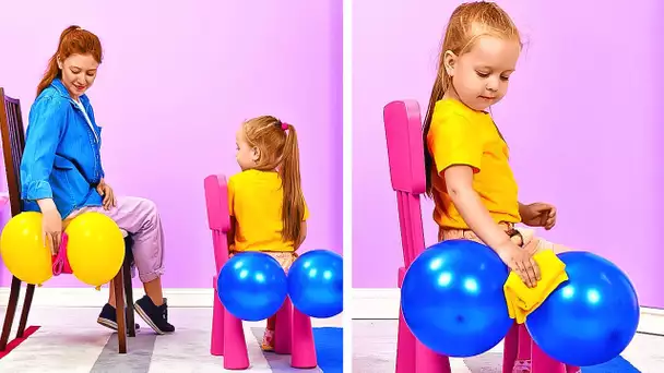 ASTUCES ET EXPÉRIENCES COOLS AVEC DES BALLONS