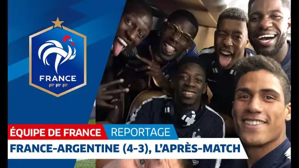 Equipe de France : France-Argentine, l&#039;après-match des Bleus I FFF 2018