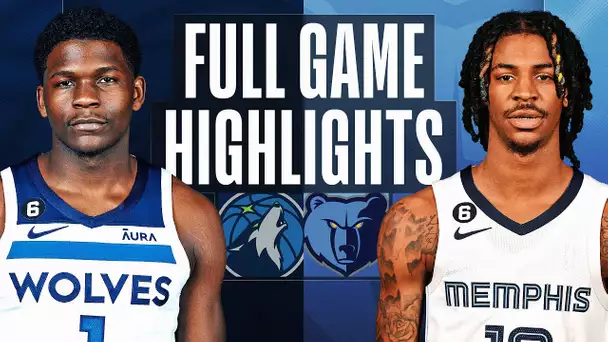 TIMBERWOLVES at GRIZZLIES | FULL GAME HIGHLIGHTS | February 10, 2023