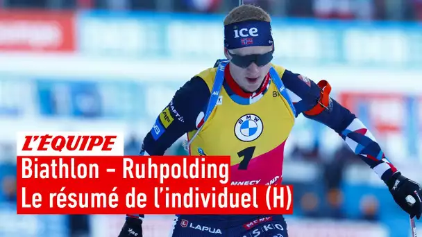 Biathlon 2023 - Malgré des péripéties inattendues, Johannes Boe remporte l'individuel de Ruhpolding