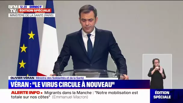 Olivier Véran: "Je ne vous annoncerai ni confinement, ni couvre-feu"