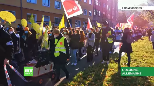Allemagne : des soignants se mettent en grève pour demander de meilleures conditions de travail