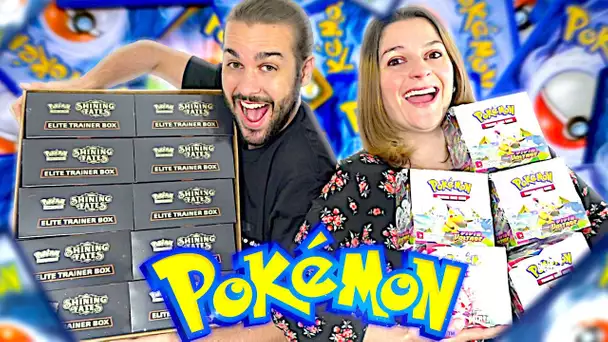 ON A RECU UN MEGA COLIS DE CARTES POKEMON PAS CHERE ! OUVERTURE CARTES POKEMON