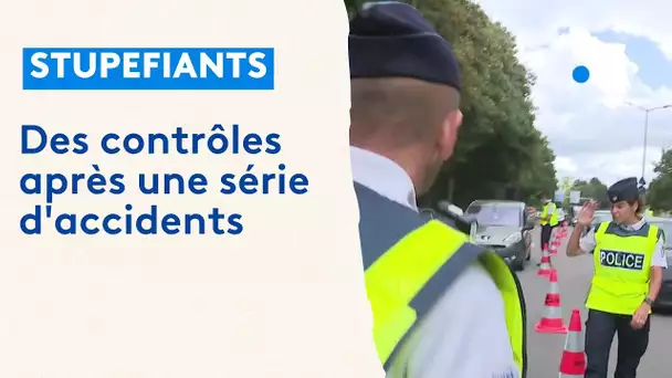 Stupéfiants : des contrôles routiers après une série d'accidents