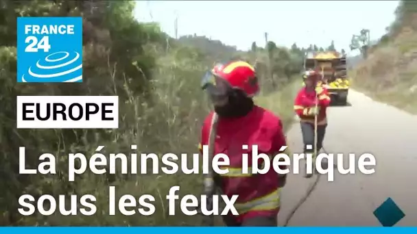 La péninsule ibérique sous les feux : des milliers de pompiers mobilisés au Portugal et en Espagne