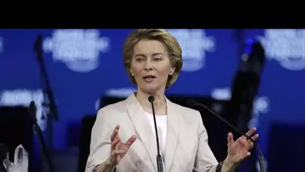 Davos : Ursula von der Leyen marque son territoire