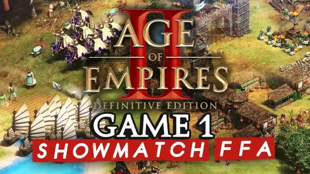 Age of Empires II FFA : Game 1 (ShowMatch 2000€ Cash prize)
