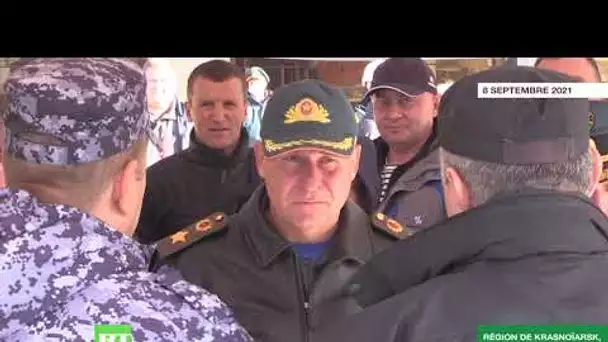 Russie : dernières images du ministre des Situations d'urgence lors d’exercices dans l’Arctique