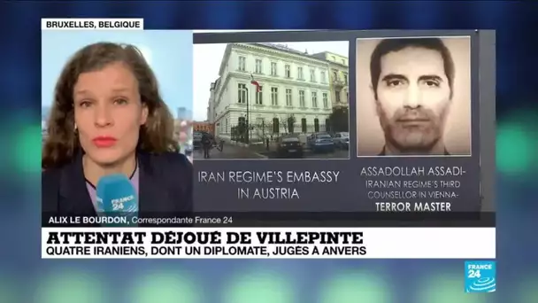 Attentat déjoué de Villepinte : quatre iraniens, dont un diplomate, jugés à Anvers