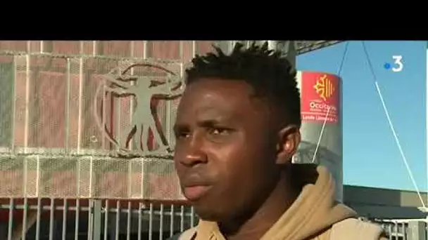 A Montpellier un Jeune migrant Guinéen obtient le droit de rester en France