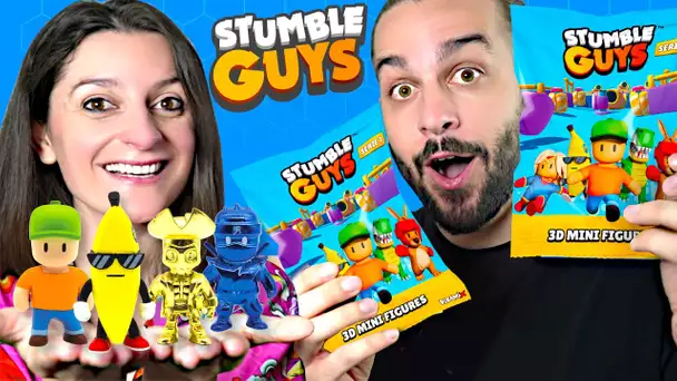 ON A RECU LES FIGURINES STUMBLE GUYS OFFICIELLES !