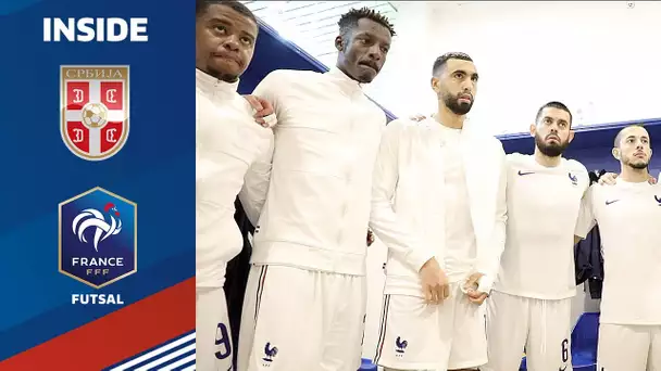 Futsal : les coulisses de Serbie-France !