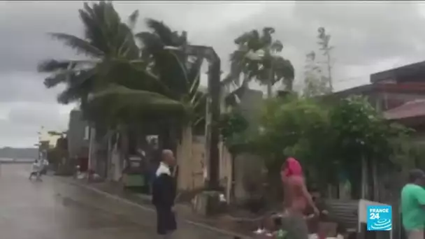 Les Philippines balayées par le typhon Kammuri, des milliers de personnes évacuées