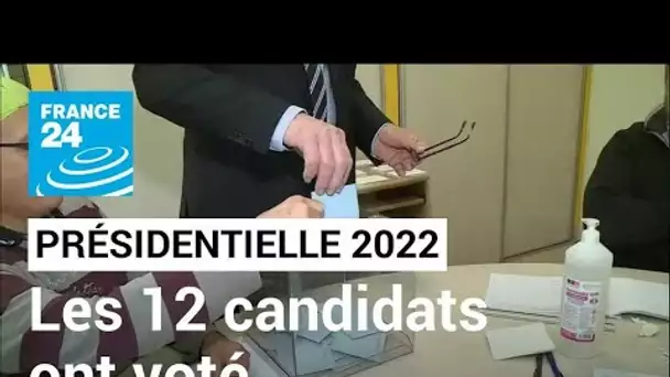 Présidentielle 2022 : les 12 candidats ont voté • FRANCE 24