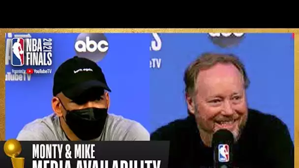 Monty Williams & Mike Budenholzer #NBAFinals Media Availability | July 19th, 2021