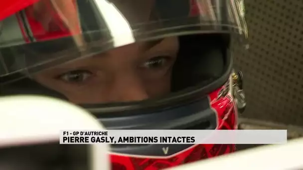 Pierre Gasly, ambitions intactes
