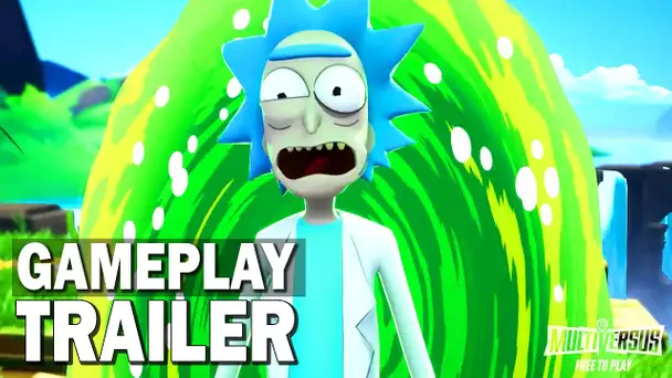 MultiVersus : RICK (Rick & Morty) Gameplay Trailer