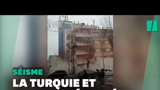 Les images dramatiques du séisme en Turquie et en Syrie