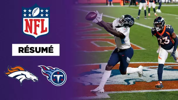 Résumé - NFL : Les Titans peuvent souffler !