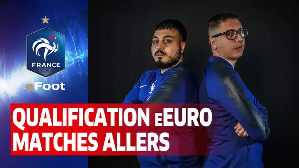 eEuro : Résumé des matches allers