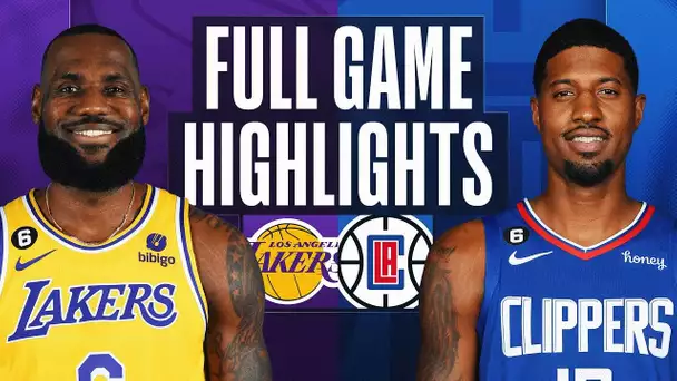 LAKERS at CLIPPERS | NBA FULL GAME HIGHLIGHTS | November 9, 2022