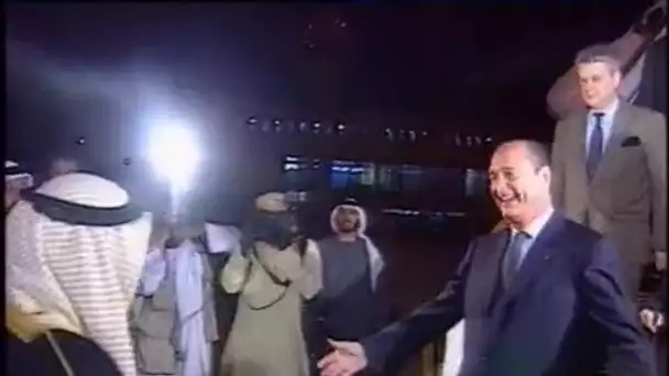 Jacques Chirac aux Emirats Arabes Unis
