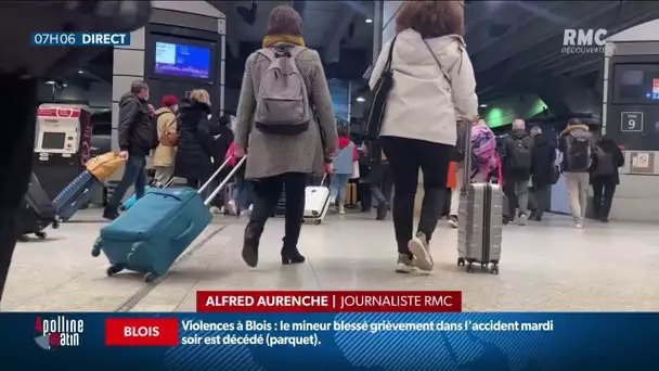 Après les nouvelles mesures sanitaires, beaucoup de monde ce matin dans les gares parisiennes