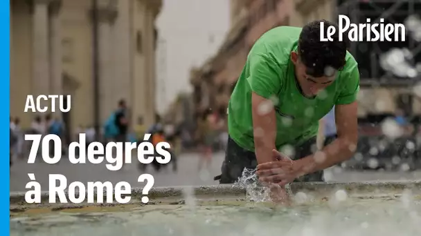 Plus de 70°C au sol : Rome étouffe en pleine vague de chaleur