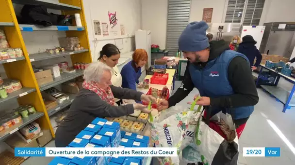 Var : toujours plus de bénéficiaires aux Restos du Coeur