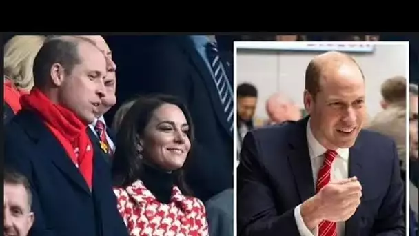 Le prince William sauvé du "traitement silencieux de Kate" alors que l'Angleterre remporte le match