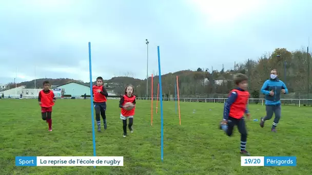 Reprise de l'activité à l'école de rugby du CAP