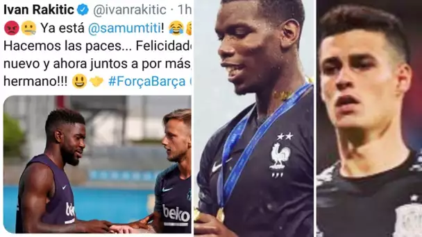 Transfert record a Chelsea!Tweet Rakitic pour Umtiti Grosse offre du barca pour Pogba