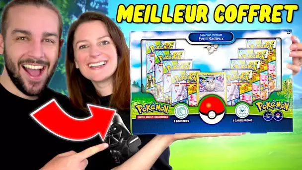 ON OUVRE LE MEILLEUR COFFRET POKEMON GO EVOLI RADIEUX !