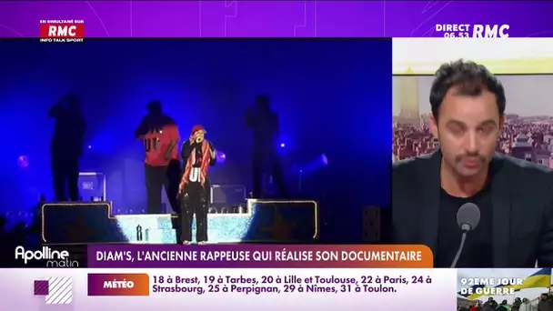 La rappeuse Diam's réalise un documentaire sur sa propre vie