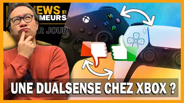 UNE DUALSENSE (PS5) CHEZ XBOX BIENTÔT ? MICROSOFT PRÊT À CHANGER SA MANETTE