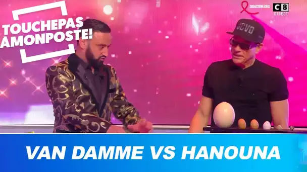 Poule Contact : Cyril Hanouna affronte Jean-Claude Van Damme