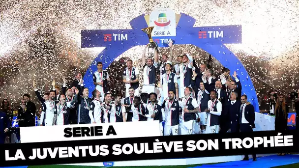 Revivez la remise du titre aux joueurs de la Juventus