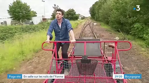 Tourisme : Découvrez la Puisaye à bord du cyclorail