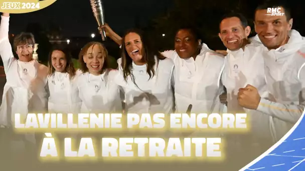JO 2024 / Flamme olympique : "Ça donne envie d'aller plus loin", Lavillenie pas encore à la retraite