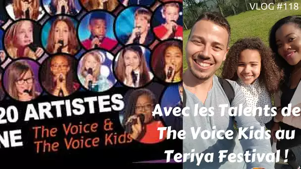 Avec les talents de The Voice Kids au Teriya Festival - VLOG #118