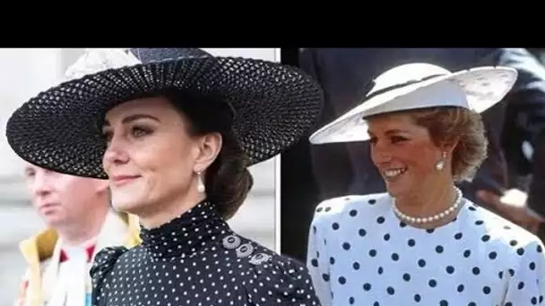 Merveilleux' Comment Kate a stupéfait d'envoyer des comparaisons avec la princesse Diana en overdriv