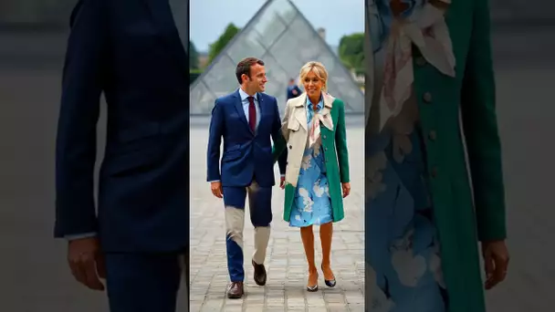 Brigitte Macron’s Timeless Elegance: Chic Style for Women Over 60 #brigittemacron #elegance #love