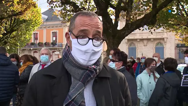 Belfort : l'hommage des Français de confession musulmane à Samuel Paty, professeur assassiné