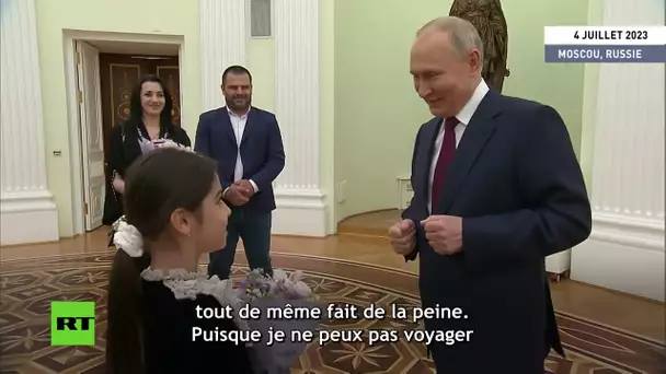 Russie : Poutine accueille une fillette de Derbent et ses parents au Kremlin
