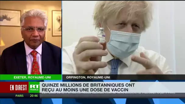 Quinze millions de Britanniques vaccinés : «C'est le résultat d'efforts coordonnés»